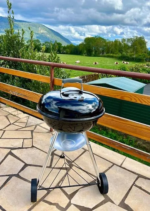 Maison Des Vues Imprenables, Jacuzzi, 1H15 Geneva Champagne-en-Valromey 0*,