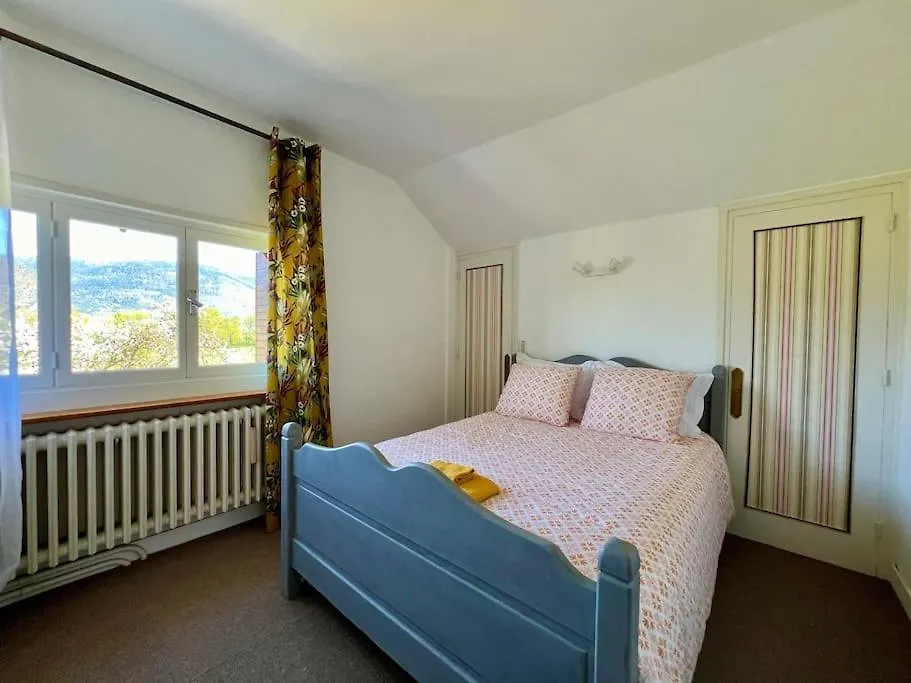 Maison Des Vues Imprenables, Jacuzzi, 1H15 Geneva Champagne-en-Valromey France